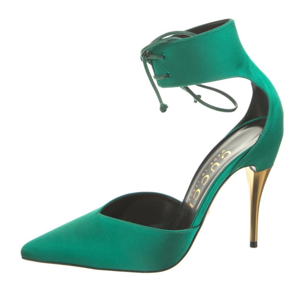 Gucci Satin Pumps